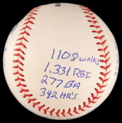 Lot #918 Ron Santo Signed Baseball - Image 3