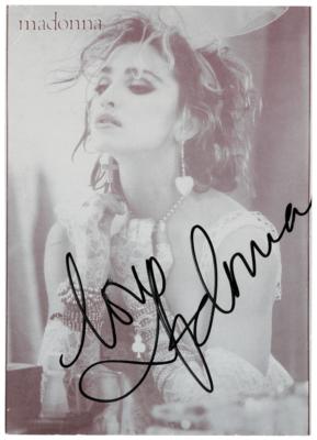 Lot #755 Madonna Signed Photograph - Image 1