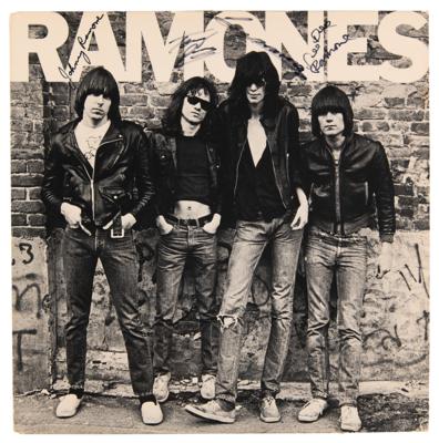 Lot #745 Ramones Signed Debut Album (First Pressing) - Obtained During the Band’s First American Tour - Image 1