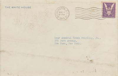 Lot #65 Franklin D. Roosevelt WWII-Dated Typed Letter Signed as President: "That is a challenging thesis which you propose in the title: Why Sea Power Will Win the War" - Image 4