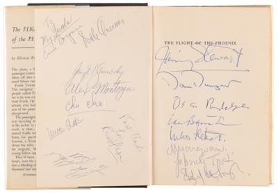 Lot #798 The Flight of the Phoenix Cast-Signed Book - Image 4