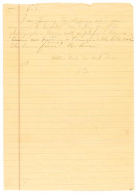 Lot #630 John Steinbeck Autograph Letter Signed, Offering Advice on Travels in Italy - Image 2