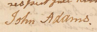 Lot #7 John Adams Autograph Letter Signed on the Folly of Divine Right - “There is nothing in human Nature and human history more ridiculous than this whole subject” - Image 4