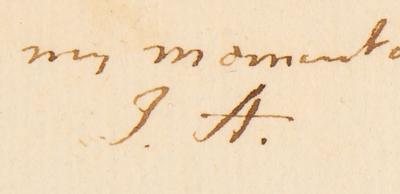 Lot #7 John Adams Autograph Letter Signed on the Folly of Divine Right - “There is nothing in human Nature and human history more ridiculous than this whole subject” - Image 5