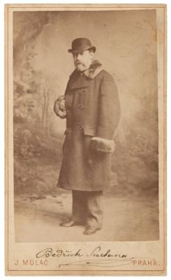 Lot #767 Bedrich Smetana Signed Carte-de-Visite