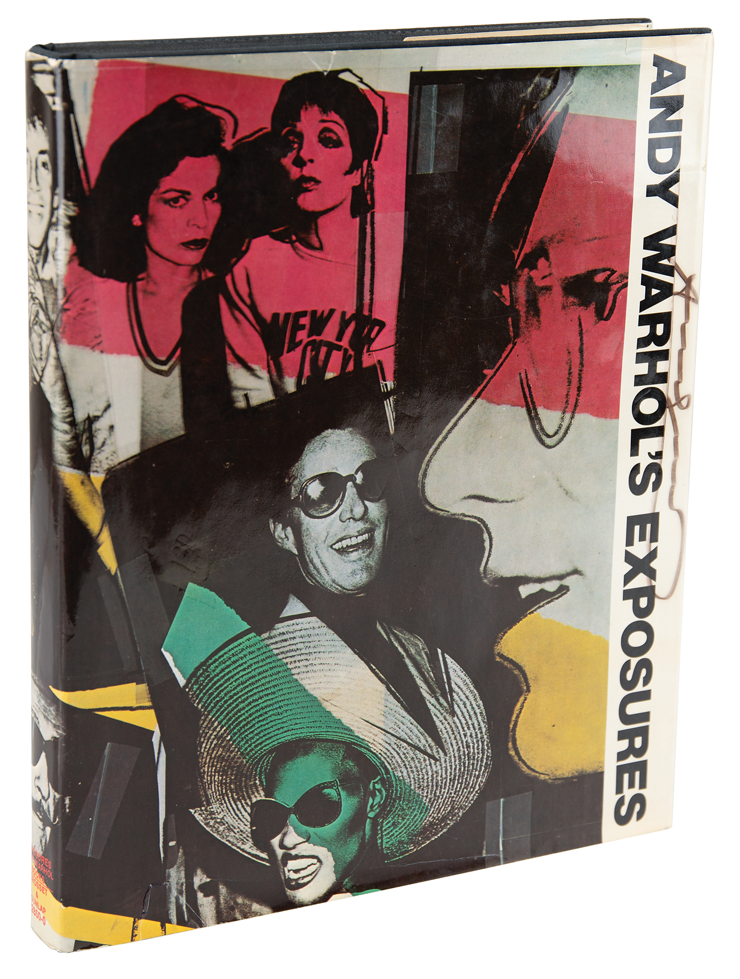 Andy Warhol Twice-Signed Book - Exposures | RR Auction