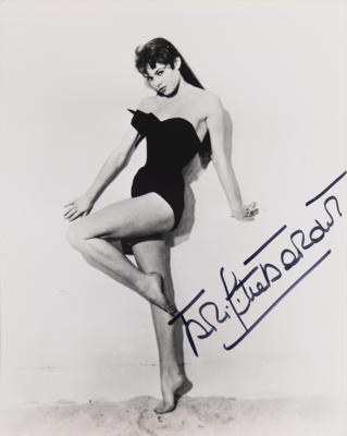 Lot #481 Brigitte Bardot Signed Photograph