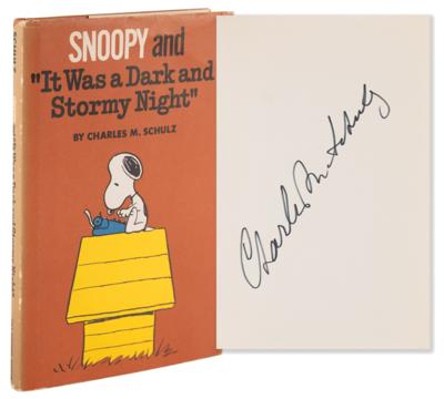 Lot #419 Charles Schulz Signed Book - Snoopy and