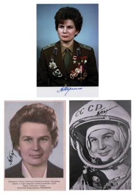 Lot #397 Valentina Tereshkova (3) Signed