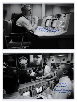 Lot #392 Eugene Kranz (2) Signed Photographs