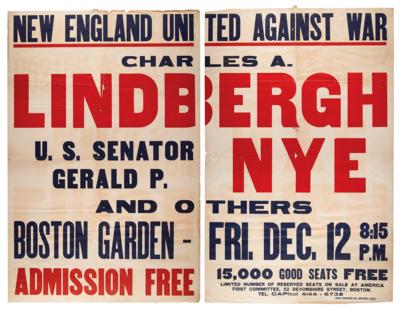 Lot #366 Charles Lindbergh Original Canceled 'New