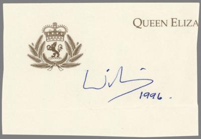 Lot #298 Prince William Signature