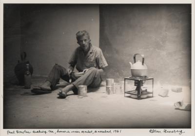 Lot #452 Allen Ginsberg Signed Photograph