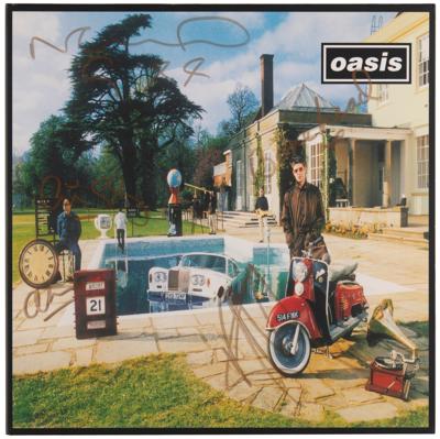Lot #696 Oasis Signed Album - Be Here Now