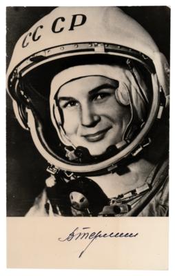 Lot #398 Valentina Tereshkova Signed Photograph