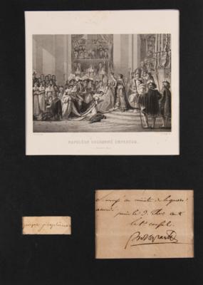 Lot #335 Napoleon and Josephine Signatures