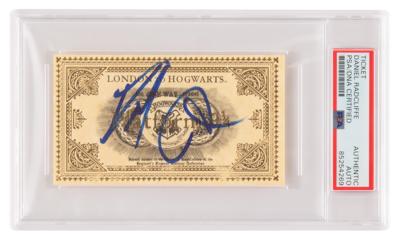 Lot #491 Harry Potter: Daniel Radcliffe Signed