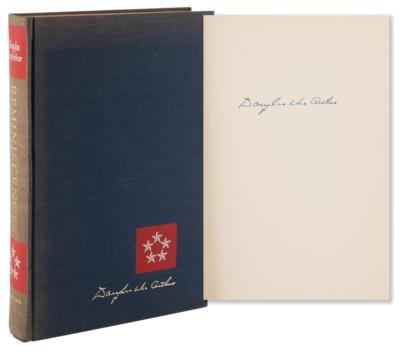 Lot #351 Douglas MacArthur Signed Book -