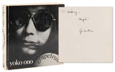 Lot #665 Beatles: Yoko One Signed Book -