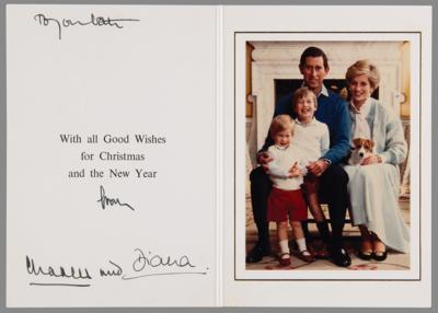 Lot #218 Princess Diana and King Charles III