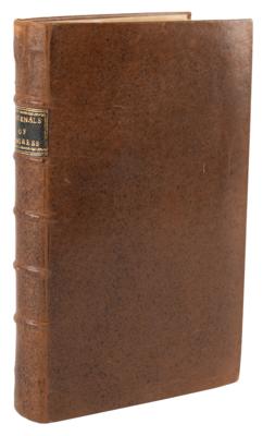 Lot #207 Journal of Congress: First Edition of the