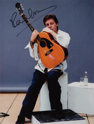 Lot #663 Beatles: Paul McCartney Signed Photograph