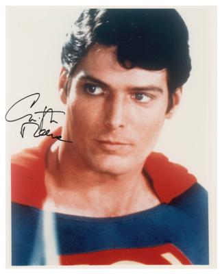 Lot #503 Christopher Reeve Signed Photograph as