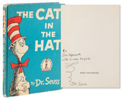 Lot #468 Dr. Seuss Signed Book - The Cat in the