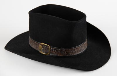 Lot #581 Bob Dylan's Black Stetson Western Hat -