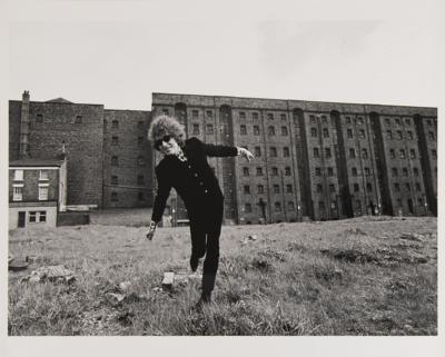 Lot #590 Bob Dylan Oversized Original Photograph