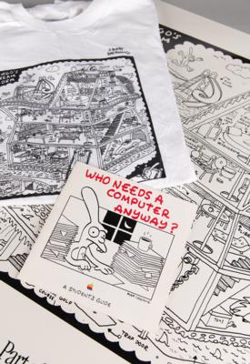 Lot #6184 Matt Groening (3) Rare Macintosh