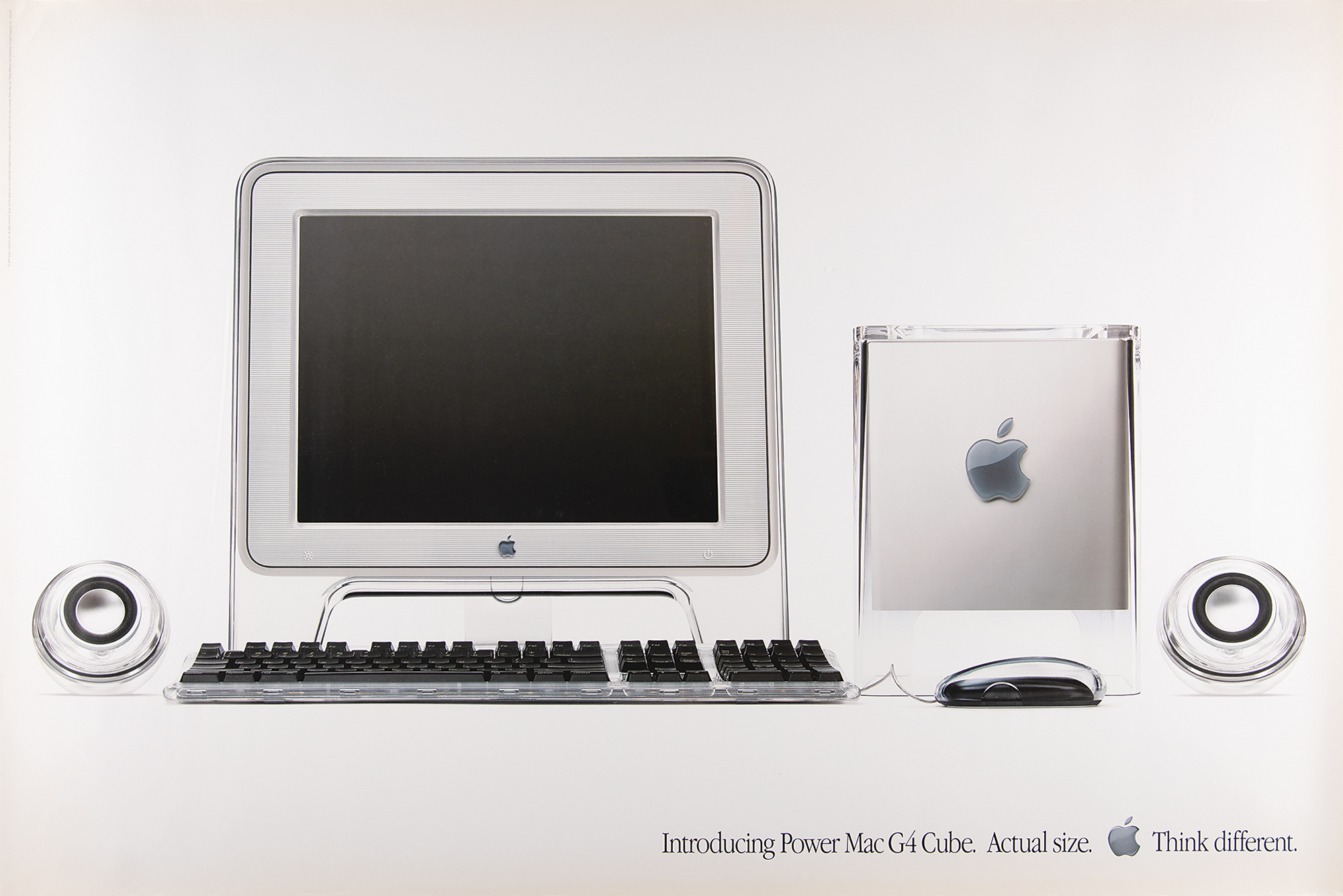 Apple Power Mac G4 Cube Poster | RR Auction