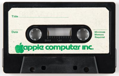 Lot #6030 Apple II Computer 'Breakout' Cassette
