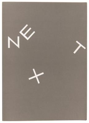 Lot #6168 NeXT Logo Presentation Booklet - From