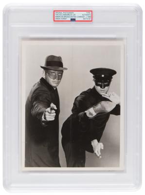 Lot #814. Green Hornet: Bruce Lee and Van Williams Original 'Type I' Photograph
