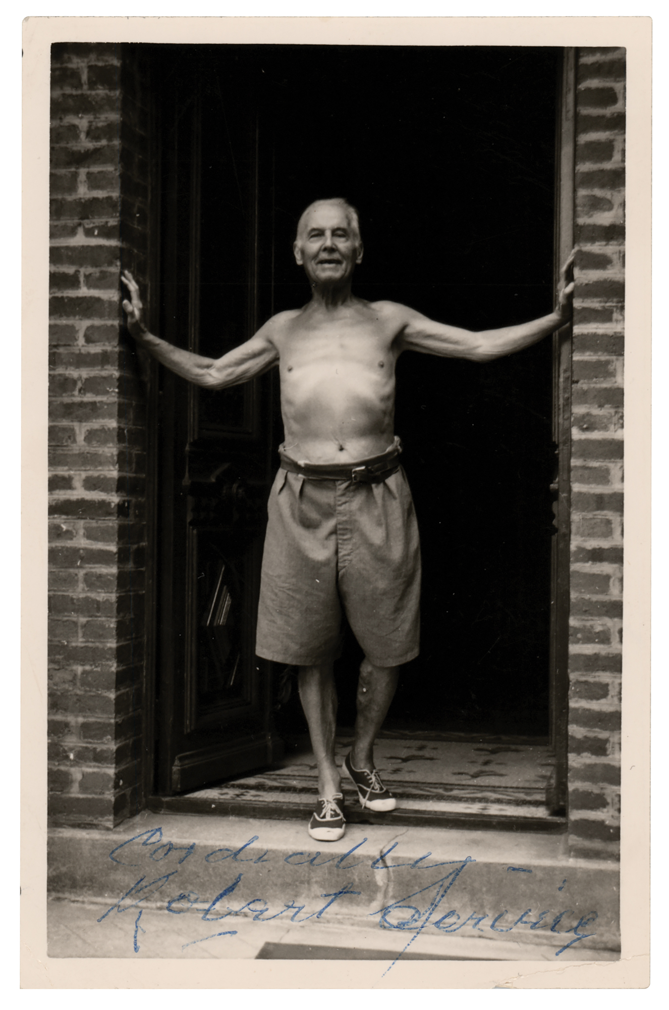 Robert W. Service Twice-Signed Photograph | RR Auction