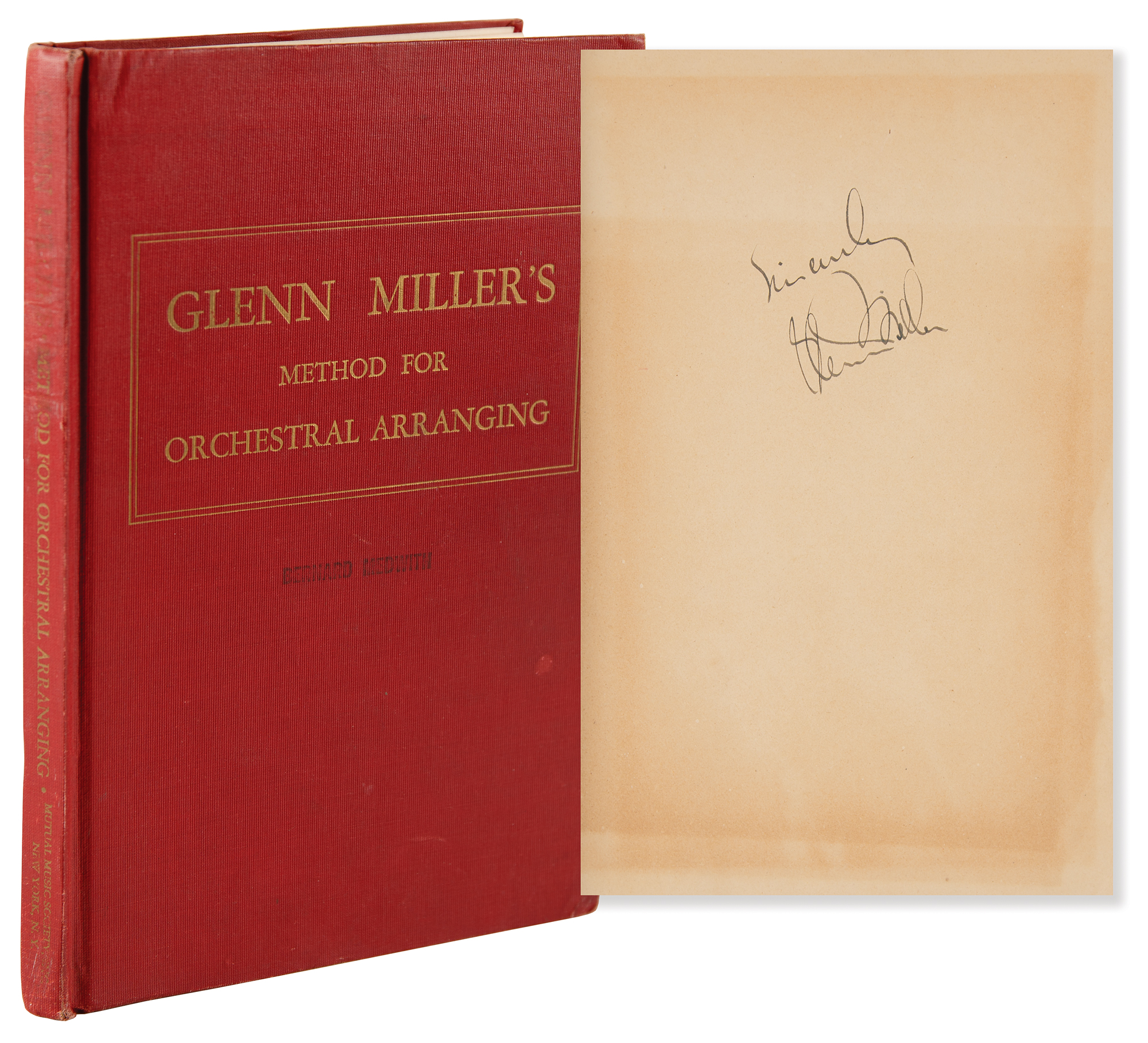 Glenn Miller's method for orchestral arranging: Miller