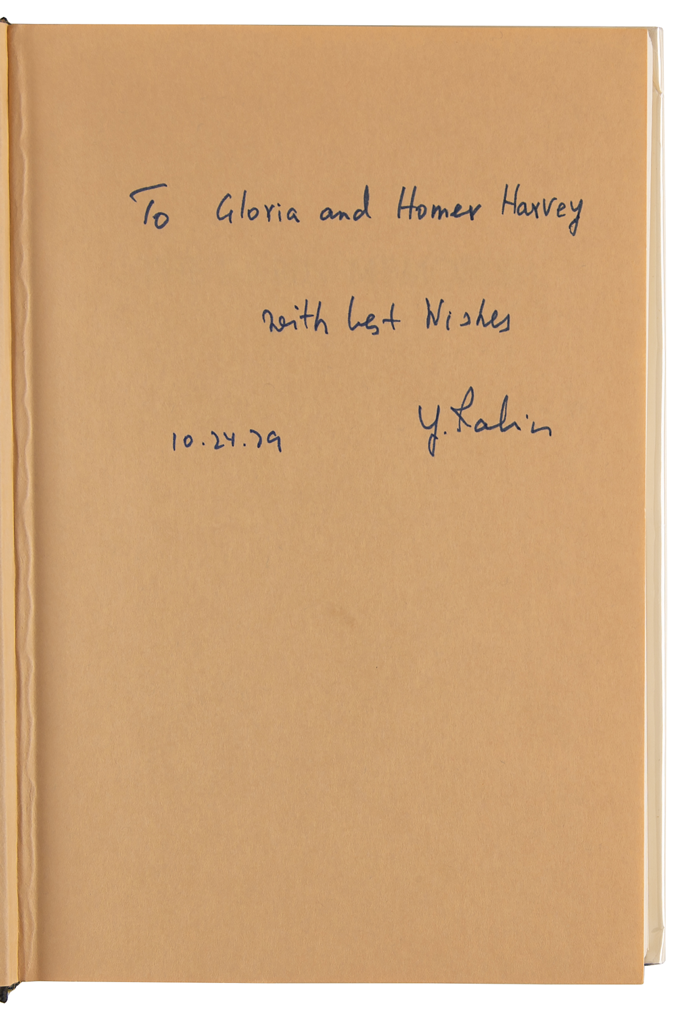 Yitzhak Rabin Signed Book - The Rabin Memoirs | RR Auction