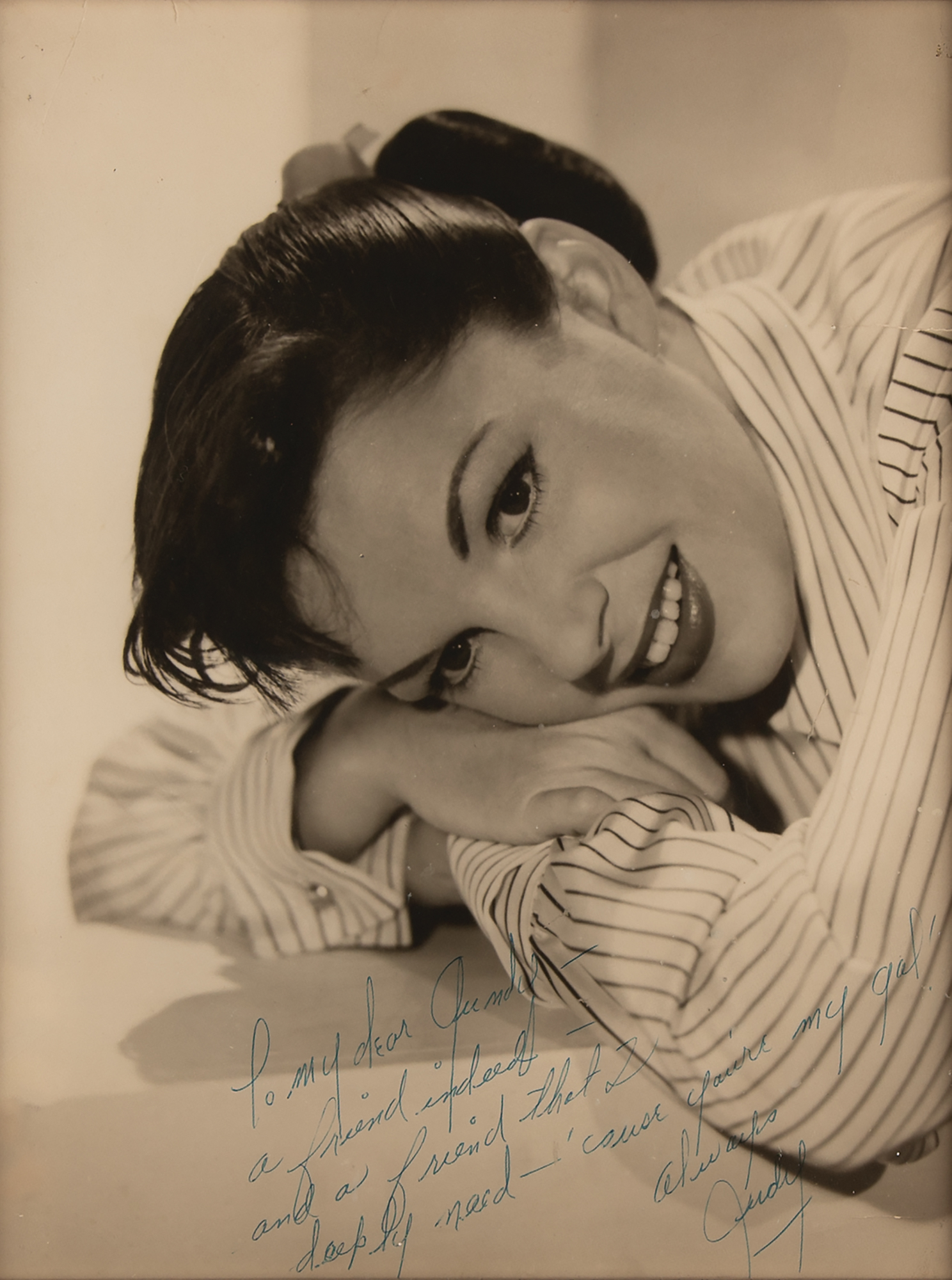 JUDY GARLAND signed autographed photo COA Hologram