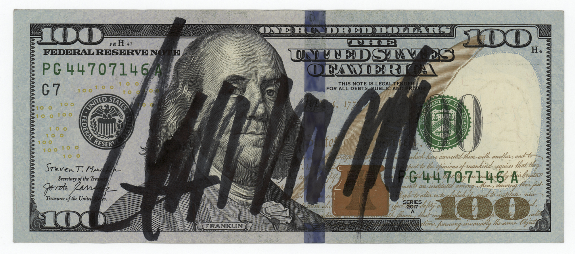 Donald Trump Signed $100 Dollar Bill | RR Auction