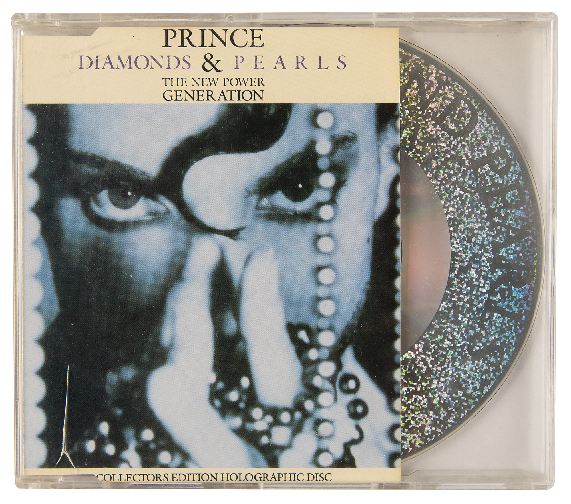 Prince Collector's Edition 'Diamond and Pearls' Holographic CD |