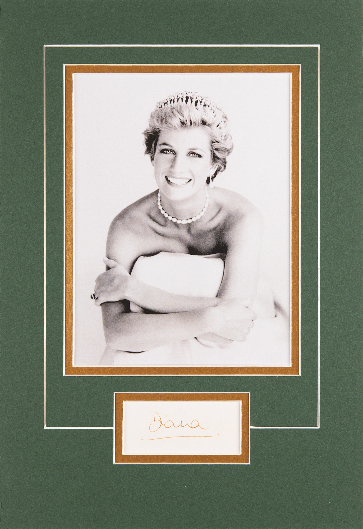 芸能人愛用 Princess Diana Signature | RR Auction 洋楽