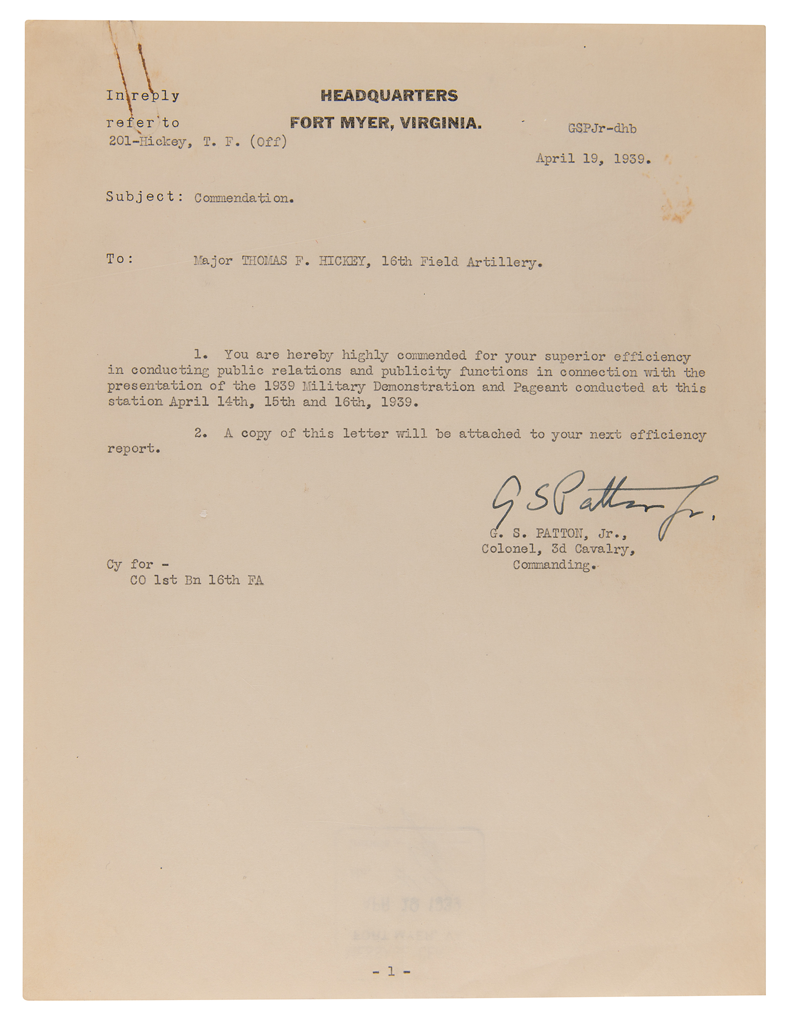 Lt. Gen. Thomas Hickey's 20th Century War Archive: WWI, WWII