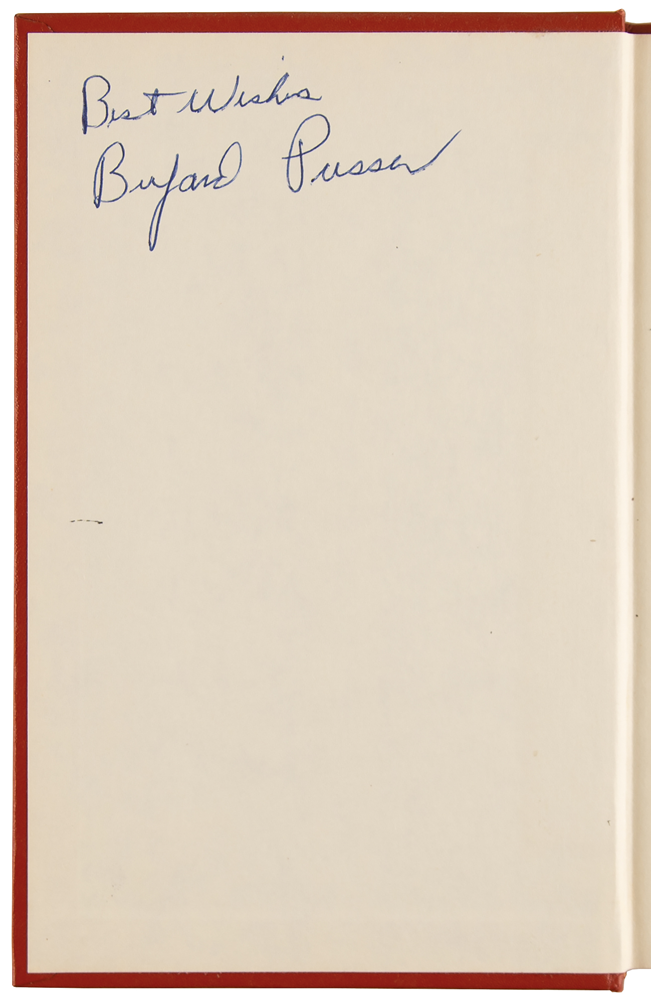 Buford Pusser Signed Book The Twelfth of August RR Auction