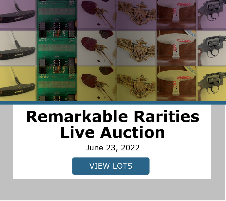 Remarkable Rarities Live Auction is June 23. Bid Now!