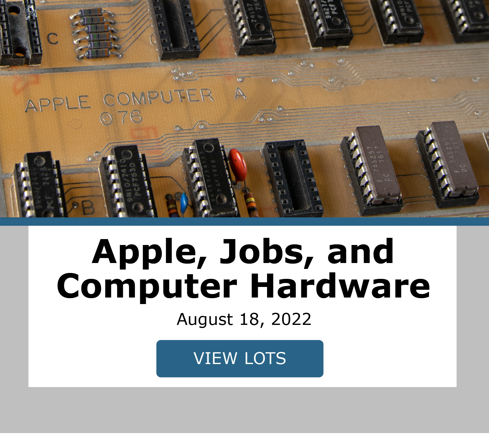 Apple, Jobs, and Computer Hardware