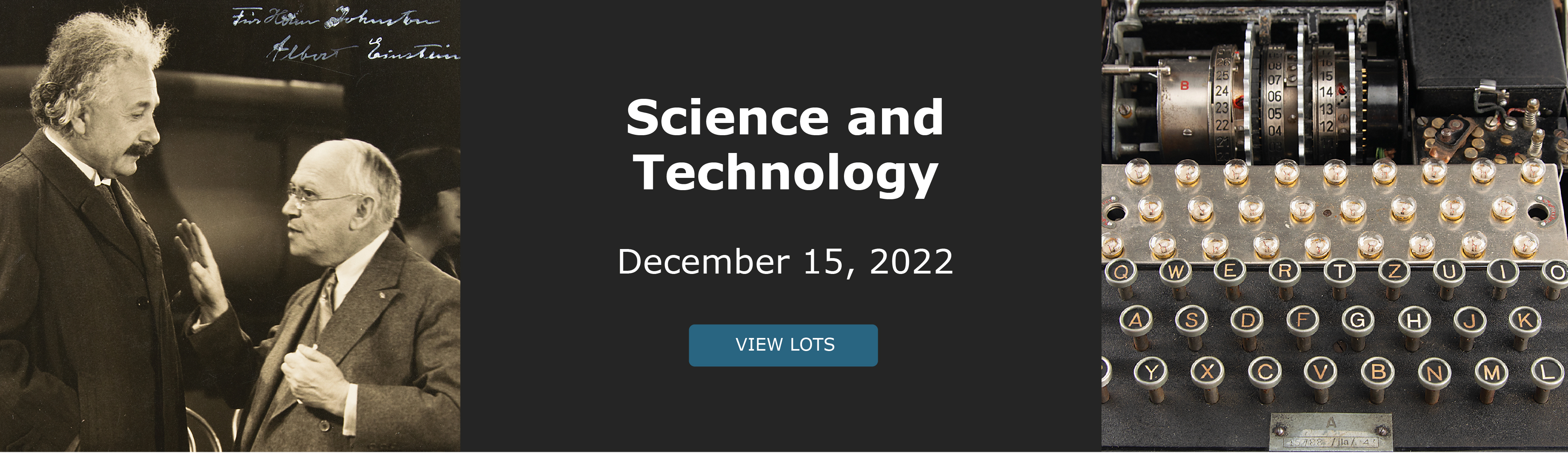 650 December Science and Tech Auction Featuring the Otto Berg Collection - Closes December 15, 2022. Bid Now!
