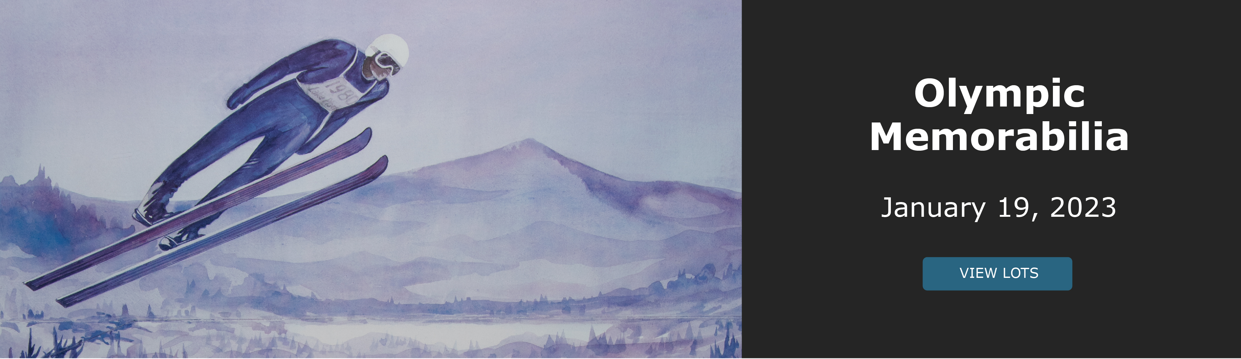 Olympic Memorabilia. Bidding closes January 19, 2023. View Lots!