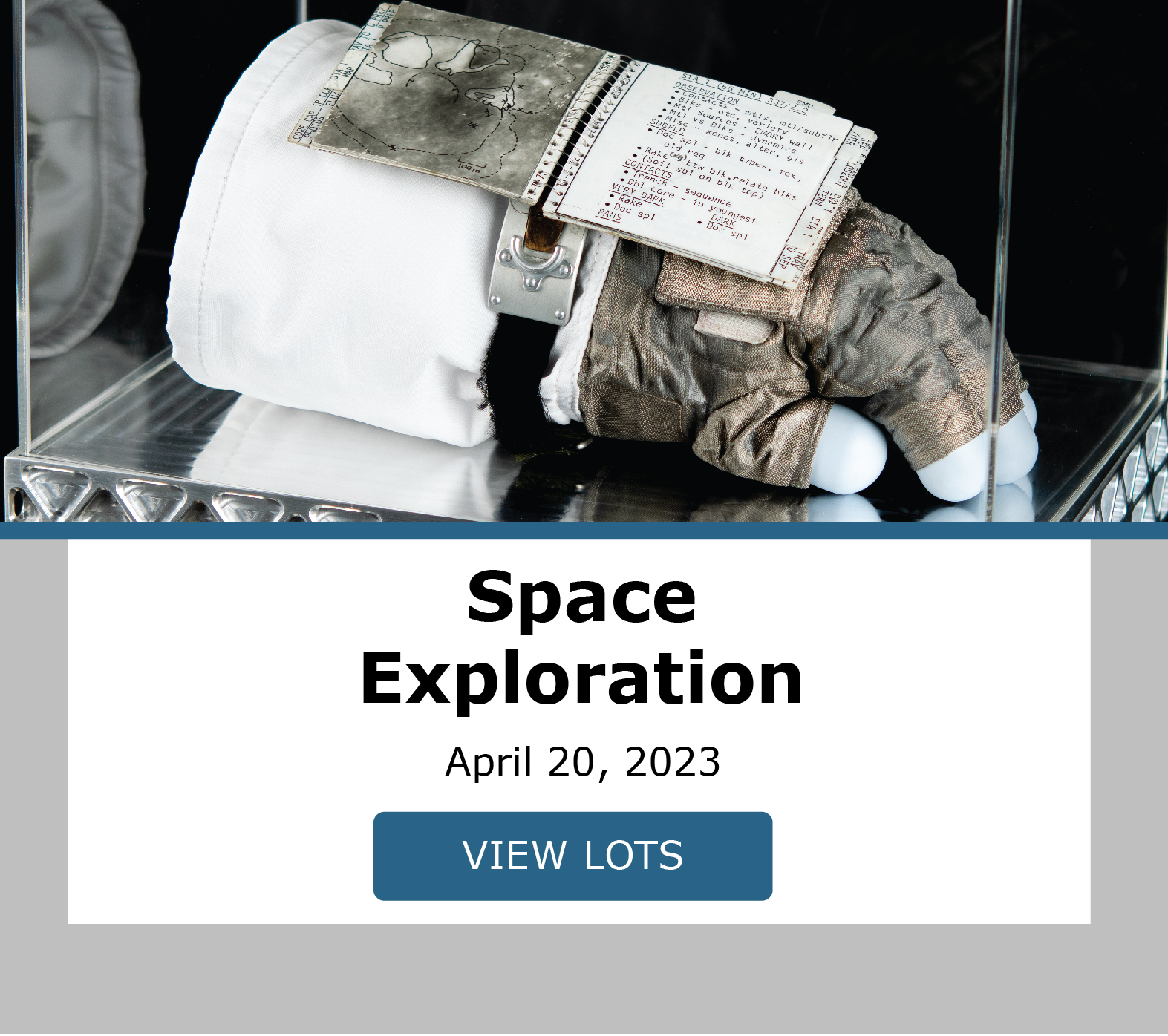 Space Exploration and Aviation. Bid Now! Auction closes April 20th!