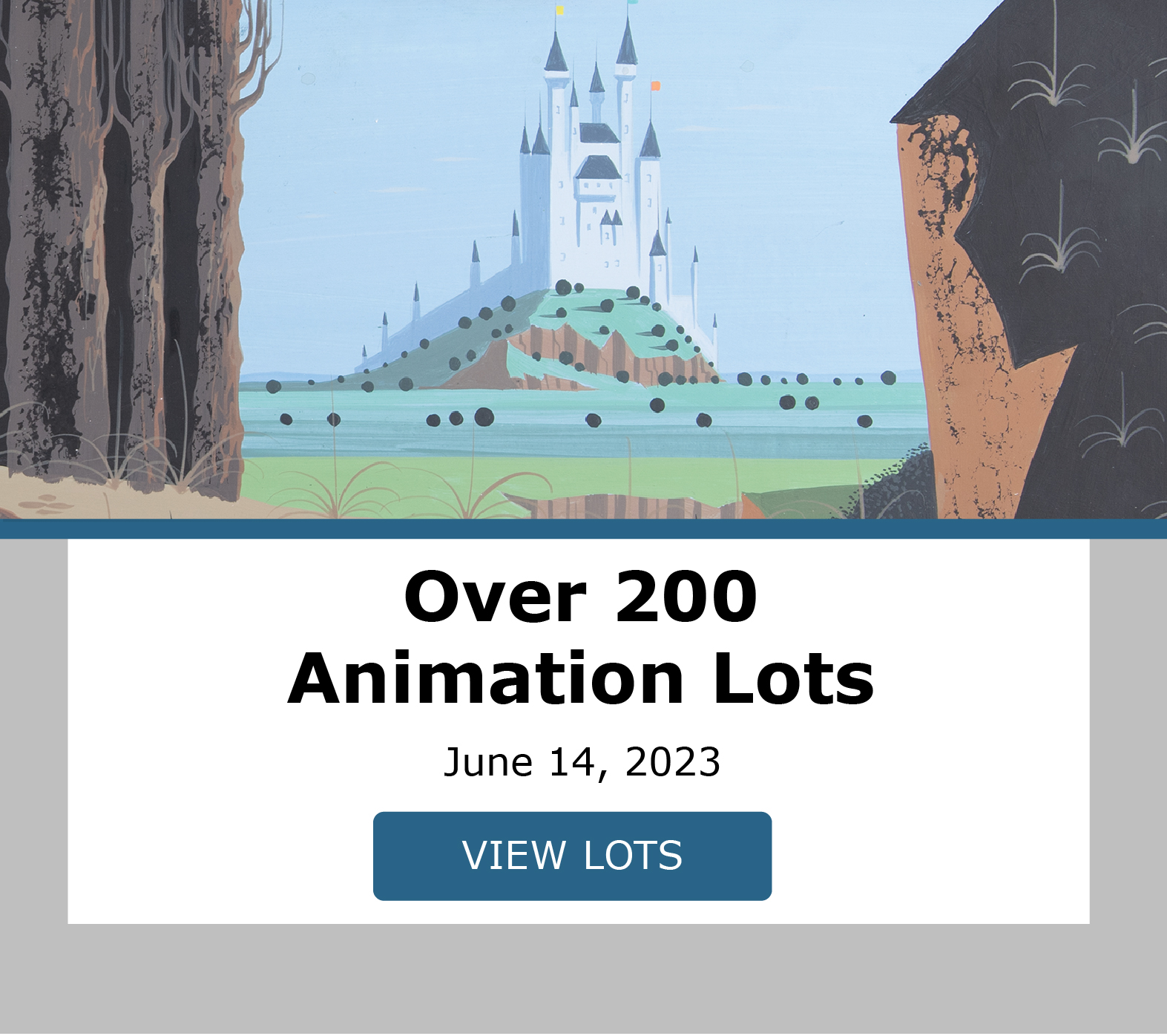 Over 200 animation lots to view in our Fine Autograph and Artifact Auction! Bidding closes June 14!